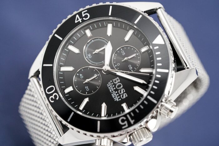Hugo Boss Men's Watch Chronograph Ocean Edition Black - HB1513701 - Image 8